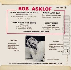 [Pochette de Bons baisers de Russie (Bob ASKLF) - verso]