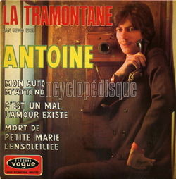 [Pochette de La tramontane (ANTOINE)]