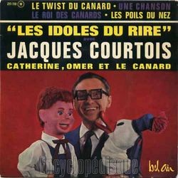 [Pochette de Le twist du canard (Jacques COURTOIS)]