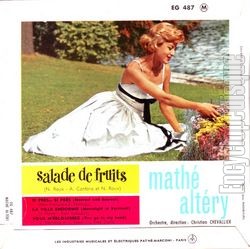 [Pochette de Salade de fruits (Math ALTRY) - verso]