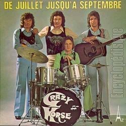 [Pochette de De Juillet jusqu’ Septembre (CRAZY HORSE)]