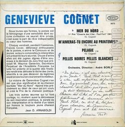 [Pochette de Mer du Nord (Genevive COGNET) - verso]