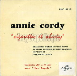 [Pochette de Cigarettes et whisky (Annie CORDY)]