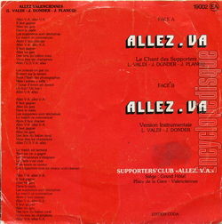 [Pochette de Allez V.A. (SUPPORTER’S CLUB) - verso]