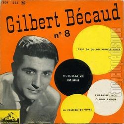 [Pochette de C’est a qu’on appelle aimer - N8 (Gilbert BCAUD)]