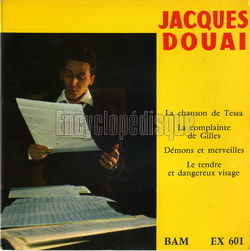 [Pochette de La chanson de Tessa (Jacques DOUAI)]