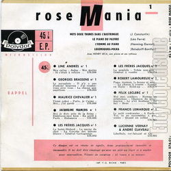 [Pochette de Mets deux thunes dans l’bastringue - 1re srie (Rose MANIA) - verso]