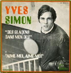 [Pochette de Des glaons dans mon dos (Yves SIMON)]