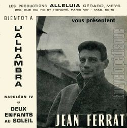 [Pochette de Bientt  l’Alhambra (Jean FERRAT)]