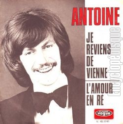 [Pochette de Je reviens de Vienne (ANTOINE)]