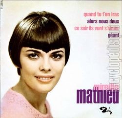 [Pochette de Quand tu t’en iras (Mireille MATHIEU)]