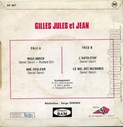 [Pochette de Hugh smack (GILLES, JULES et JEAN) - verso]