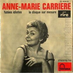 [Pochette de Le disque sur mesure (Anne-Marie CARRIRE)]