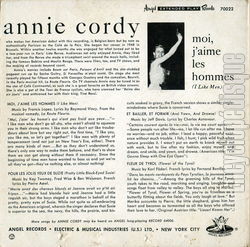 [Pochette de Moi, j’aime les hommes (Annie CORDY) - verso]