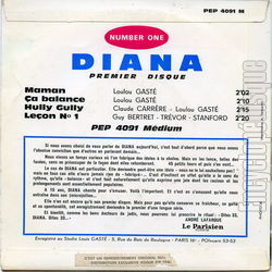 [Pochette de Maman (DIANA) - verso]