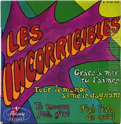 [Pochette de Grce  moi, tu l’aimes (Les INCORRIGIBLES)]