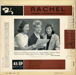 [Pochette de Les amants blesss (RACHEL) - verso]