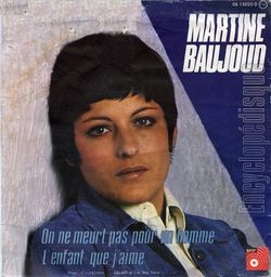 [Pochette de On ne meurt pas pour un homme (Martine BAUJOUD)]