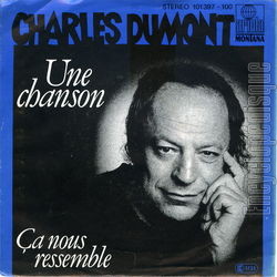 [Pochette de Une chanson (Charles DUMONT)]