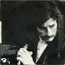 [Pochette de La Commune (Jean FERRAT) - verso]