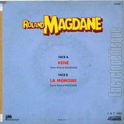 [Pochette de Ren (Roland MAGDANE) - verso]