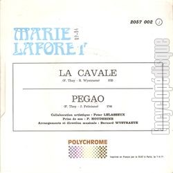 [Pochette de La cavale (Marie LAFORT) - verso]