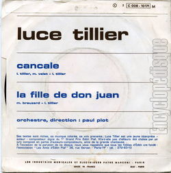 [Pochette de Cancale (Luce TILLIER) - verso]