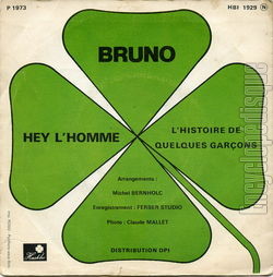 [Pochette de Hey l’homme (BRUNO) - verso]