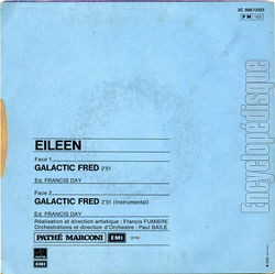 [Pochette de Galactic Fred (EILEEN) - verso]