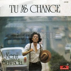 [Pochette de Tu as chang (Kenji SAWADA)]