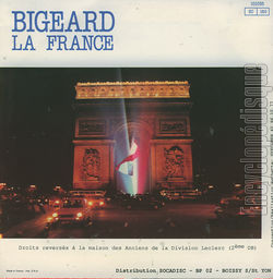 [Pochette de La France (Marcel BIGEARD) - verso]