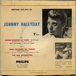 [Pochette de Viens danser le twist - 2me srie (Johnny HALLYDAY) - verso]