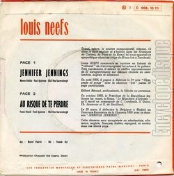 [Pochette de Jennifer Jennings (Louis NEEFS) - verso]