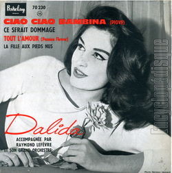 [Pochette de Ciao ciao bambina (Piove) (DALIDA)]