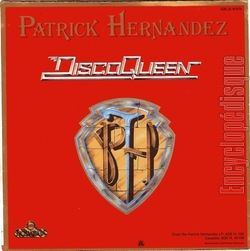 [Pochette de Disco queen (Patrick HERNANDEZ) - verso]