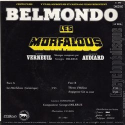 [Pochette de Les Morfalous (B.O.F.  Films ) - verso]