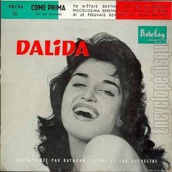 [Pochette de Come prima - N13 (DALIDA)]