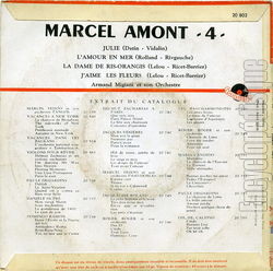 [Pochette de Julie (Marcel AMONT) - verso]