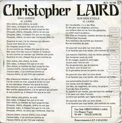 [Pochette de Chic chrie (Christopher LAIRD) - verso]