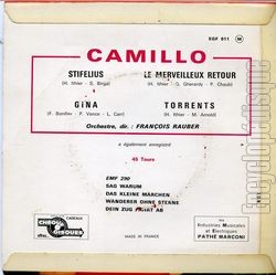 [Pochette de Stifelius (CAMILLO) - verso]