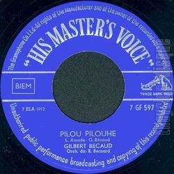 [Pochette de Pilou pilouh (Gilbert BCAUD)]