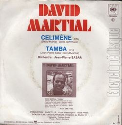 [Pochette de Climne / Tamba (David MARTIAL) - verso]