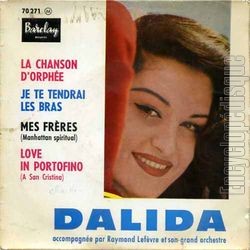 [Pochette de La chanson d’Orphe (DALIDA)]