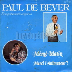 [Pochette de Mm matin (Paul DE BEVER)]