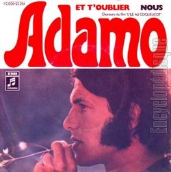 [Pochette de Et t’oublier (Salvatore ADAMO)]