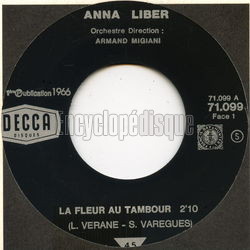 [Pochette de La fleur au tambour (Anna LIBER)]