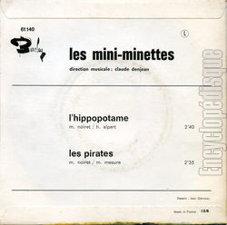 [Pochette de L’hippopotame (Les MINI-MINETTES) - verso]