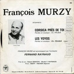 [Pochette de Corsica prs de toi (Franois MURZY) - verso]