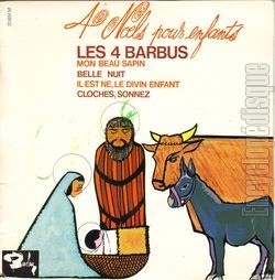 [Pochette de 4 Nols pour enfants (Les QUATRE BARBUS)]