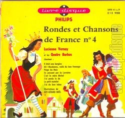 [Pochette de Rondes et chansons de France n 4 (RONDES et CHANSONS de FRANCE)]